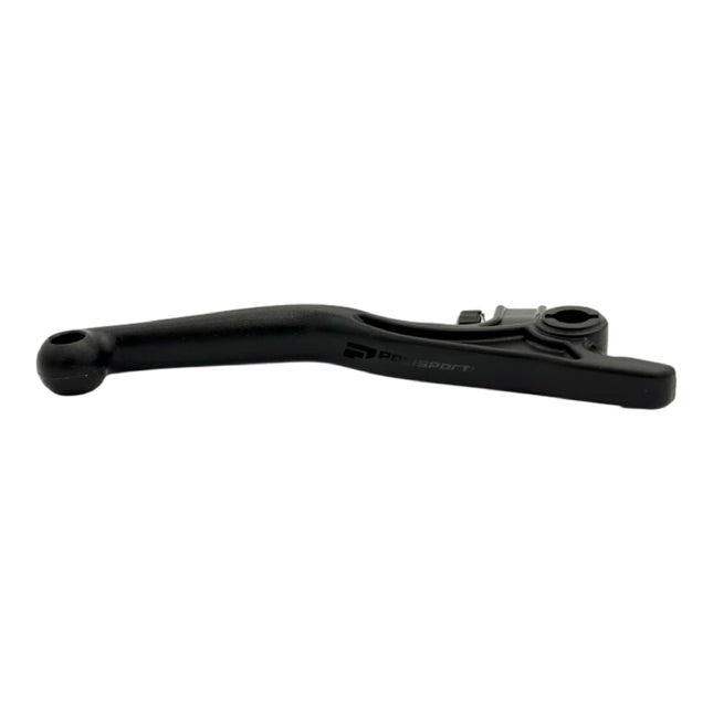 Polisport  APT Unbreakable Brake Lever - Fits: Husqvarna TX/FX (2022-2025), OEM Shape, APT Composite, Stainless Strip, CNC Adapter, Bendable Design, Easy Install, Black