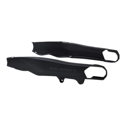 Polisport Motocross Motorcycles (MX) Swingarm Protector for KTM SX 125/150/250/350 (2023-2024), SX-F 250/350/450 (2023-2024), XC 250/350 (2023-2024), XC-F 250/350/450 (2023-2024) Dirt Bikes - Black
