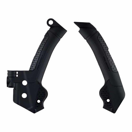 Polisport Motocross (MX) Motorcycle Frame Protector for Husqvarna TE/FE/TX/FX (2023-2024) Dirt Bikes- OEM Quality for Superior Fit & Durable Protection, Easy Installation - Black
