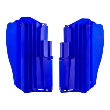Polisport Radiator Louvers - Blue Panels for Yamaha YZ 250F/450FX/WR 450F (2024) Yamaha YZ 450F (2023-2024) - OEM Fit, Durable Plastic, Enhanced Airflow, Easy Installation