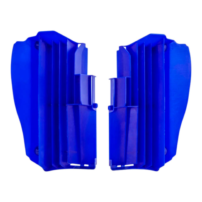 Polisport Radiator Louvers - Blue Panels for Yamaha YZ 250F/450FX/WR 450F (2024) Yamaha YZ 450F (2023-2024) - OEM Fit, Durable Plastic, Enhanced Airflow, Easy Installation