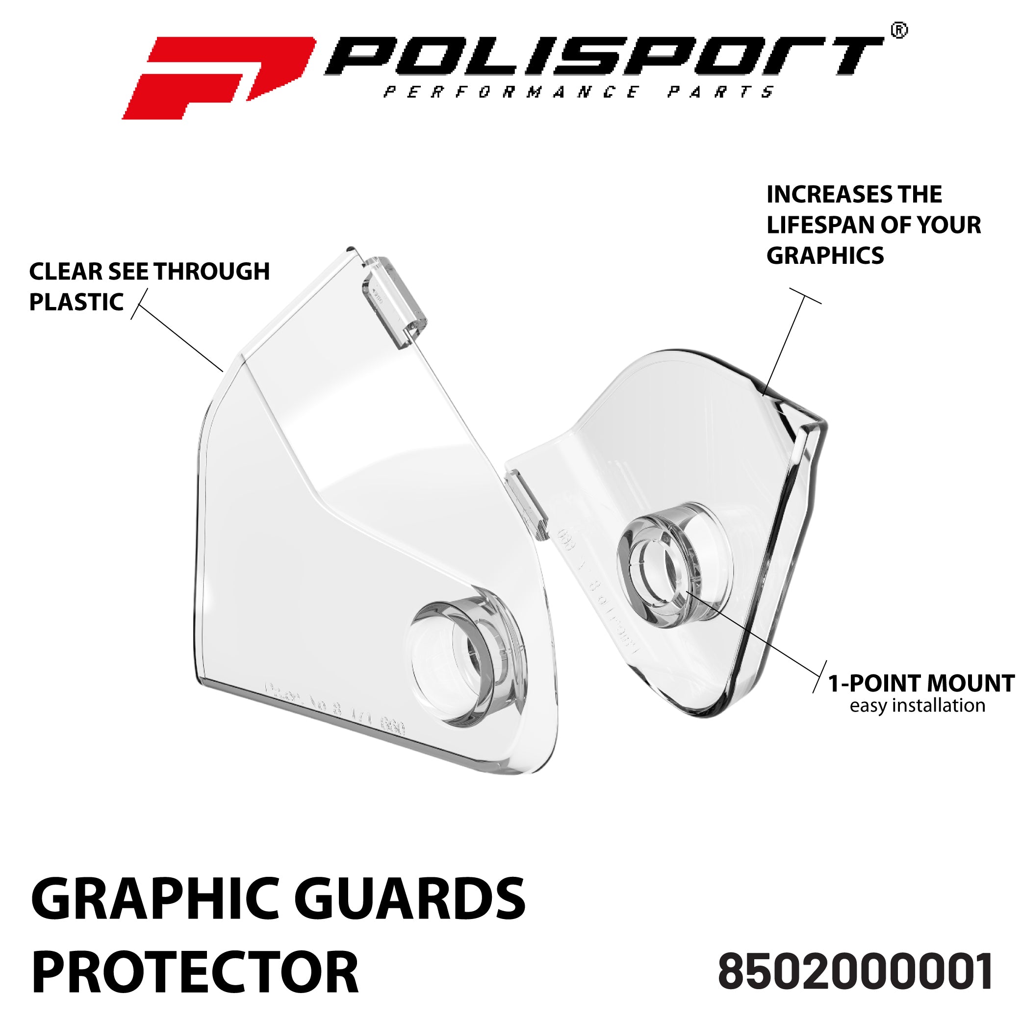 Polisport Graphic Guards Protector KTM SX/XC/EXC/XCF (Various Models 2023-2024)