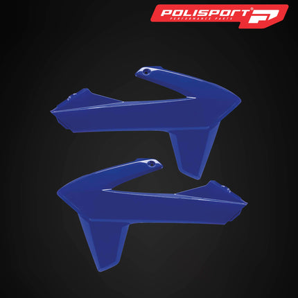 Polisport Radiator Scoops - Blue Panels for Sherco SE/SEF (2025) - OEM Fit, Glossy Finish, Lightweight & Impact-Resistant, Easy Installation