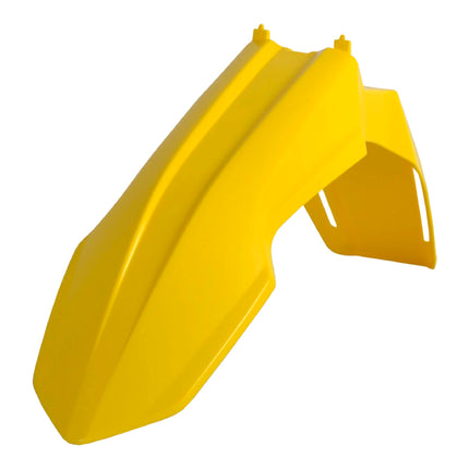 Polisport Motocross (MX) Front Fender for Suzuki RMZ 250 & RMZ 450 (2008-2017) Dirt Bike - OEM Quality, Durable, Flexible & Perfect Fit - Yellow
