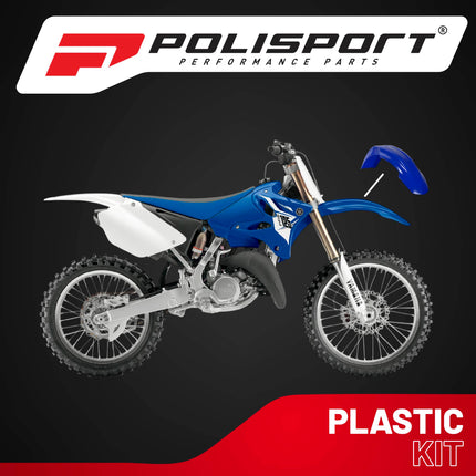 Polisport Motocross (MX) Front Fender for Yamaha YZ 125/250/450F/WR 250F/WR 450F(2006-14) Dirt Bike - OEM Quality, Durable, Flexible & Perfect Fit - Blue
