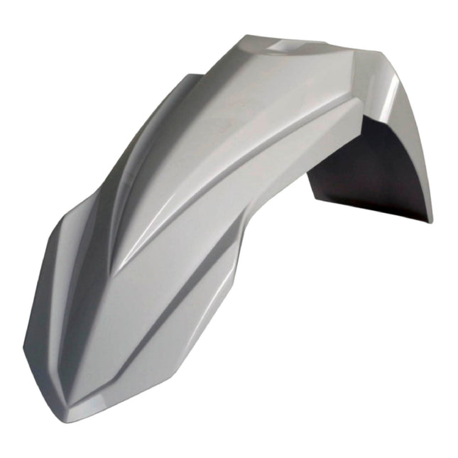 Polisport Motocross (MX) Front Fender for Yamaha YZ 125/250 YZ 125X/250X YZ 250F YZ 450F YZ 450FX YZ 250FX WR 250F/450F(2012-2023) Dirt Bike - OEM Quality, Durable, Flexible & Perfect Fit - Wh/Blk