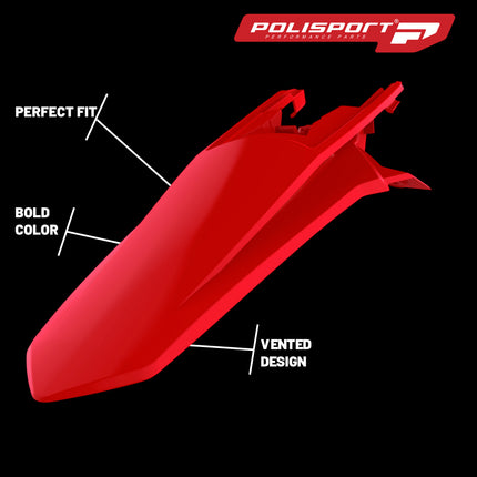 Polisport Motocross (MX) Rear Fender for GasGas MC 85 (2021-24) Dirt Bike