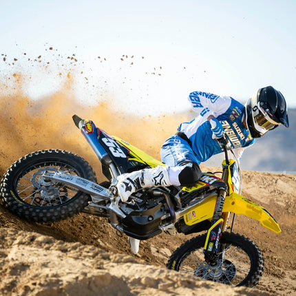 Polisport Motocross (MX) Preston Petty IT Rear Fender for Enduro Dirt Bikes - Intergal Tail Light, OEM Replacement - Yellow