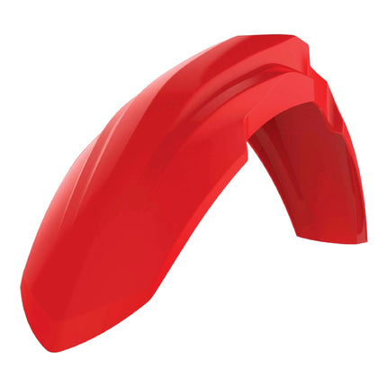 Polisport Motocross (MX) Restyle Front Fender for Honda CR125R/250R (2002-07) Dirt Bike - OEM Quality, Durable, Flexible & Perfect Fit - Red