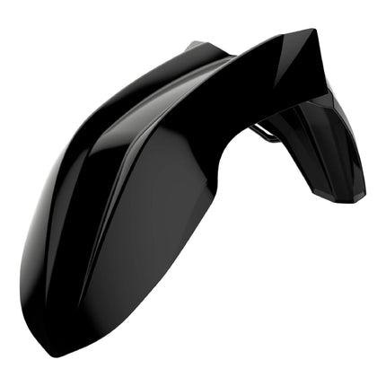 Polisport Motocross (MX) Front Fender for Kawasaki KLR 650 (2008-18) Dirt Bike - OEM Quality, Durable, Flexible & Perfect Fit - Black
