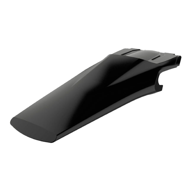 Polisport Motocross (MX) Rear Fender for Husqvarna TC/TX/FX 125/250 (2019-22) & FE/TE (2020-23) Dirt Bike - OEM Quality, Durable, Flexible & Perfect Fit - Black