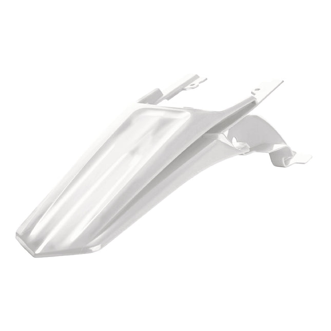 Polisport Motocross (MX) Rear Fender for Sherco SE-R/SEF-R (2017-24) & SC/SC-F (2019-23) Dirt Bike - OEM Quality, Durable, Flexible & Perfect Fit - White