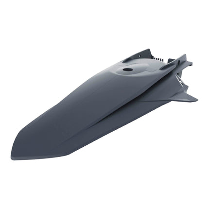 Polisport Motocross (MX) Rear Fender for KTM SX/SX-F XC/XC-F (2020-21) Dirt Bike - OEM Quality, Durable, Flexible & Perfect Fit - Nardo Grey