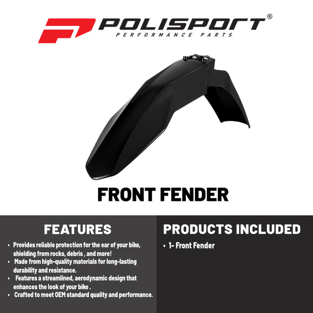 Polisport Motocross (MX) Front Fender for GasGas EC/EC-F/MC/MC-F (2021-23) Dirt Bike