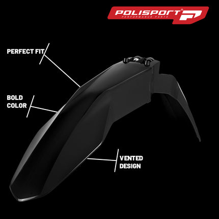 Polisport Motocross (MX) Front Fender for GasGas EC/EC-F/MC/MC-F (2021-23) Dirt Bike