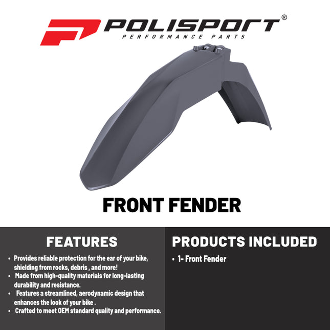 Polisport Motocross (MX) Front Fender for GasGas EC/EC-F/MC/MC-F (2021-23) Dirt Bike