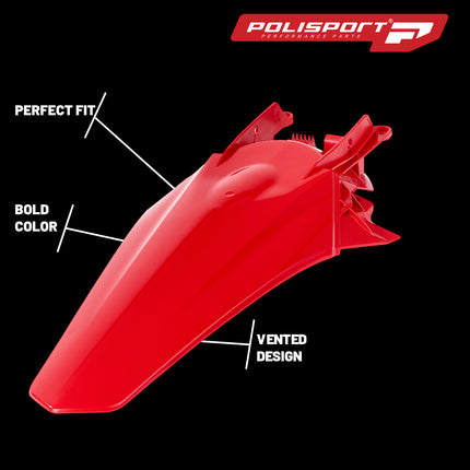 Polisport Motocross (MX) Rear Fender for GasGas EC/EC-F/EC-E (2021-23) Dirt Bike
