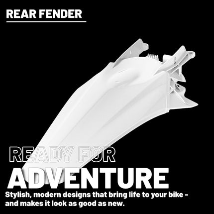 Polisport Motocross (MX) Rear Fender for GasGas EC/EC-F/ EC-E (2021-23) Dirt Bike