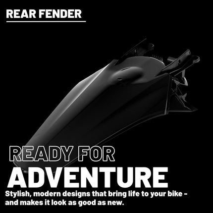 Polisport Motocross (MX) Rear Fender for GasGas EC/EC-F/EC-E (2021-23) Dirt Bike