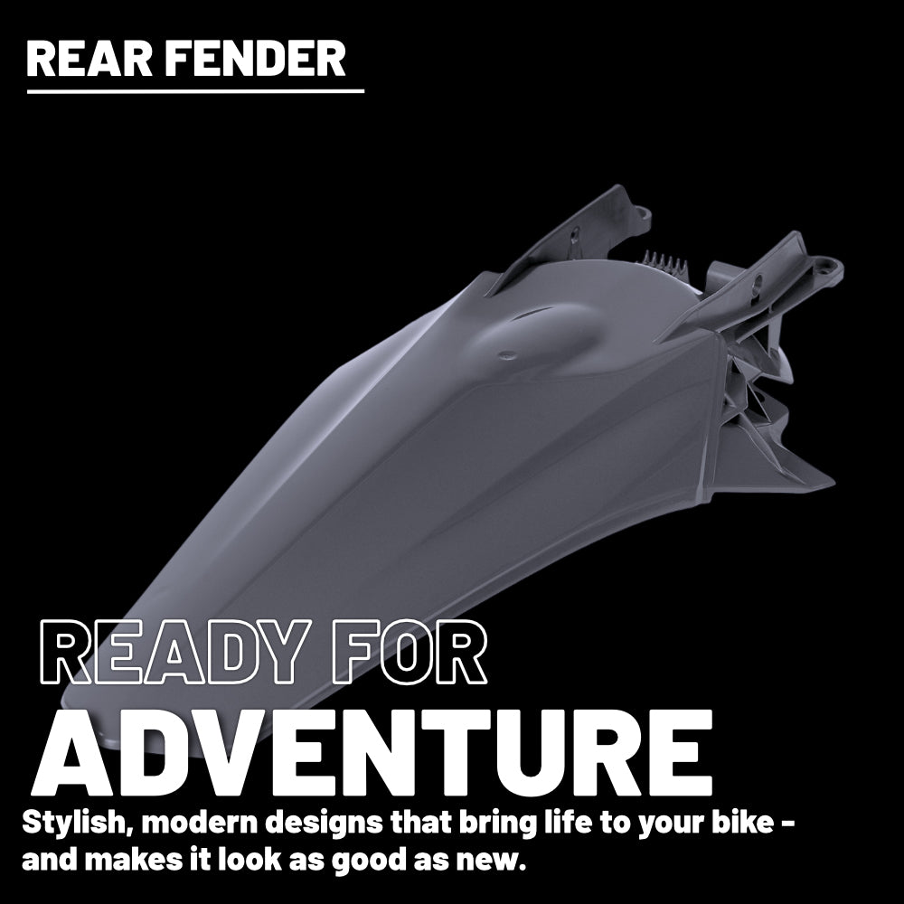 Polisport Motocross (MX) Rear Fender for GasGas EC/EC-F/MC/MC-F (2021) Dirt Bike