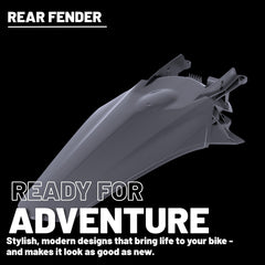 Polisport Motocross (MX) Rear Fender for GasGas EC/EC-F/MC/MC-F (2021) Dirt Bike