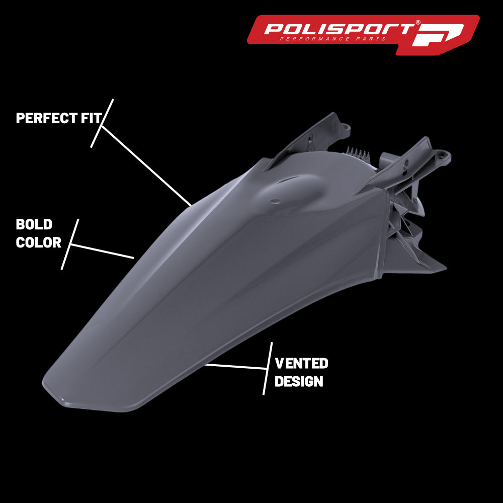 Polisport Motocross (MX) Rear Fender for GasGas EC/EC-F/MC/MC-F (2021) Dirt Bike