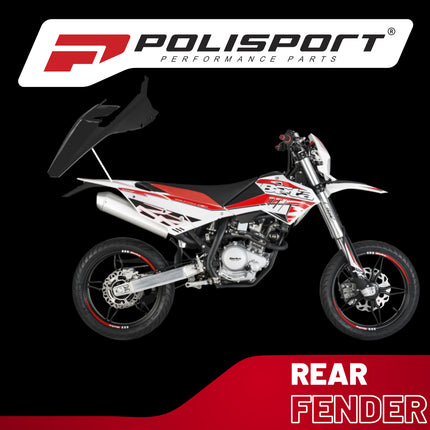 Polisport Motocross (MX) Replica Plastics Rear Fender for Beta RR X-Pro / Race (2025-26) Dirt Bike