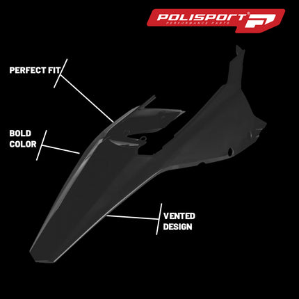 Polisport Motocross (MX) Replica Plastics Rear Fender for Beta RR X-Pro / Race (2025-26) Dirt Bike