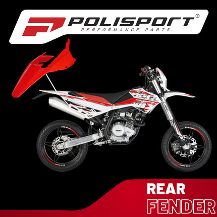Polisport Motocross (MX) Replica Plastics Rear Fender for Beta RR X-Pro / Race (2025-26) Dirt Bike