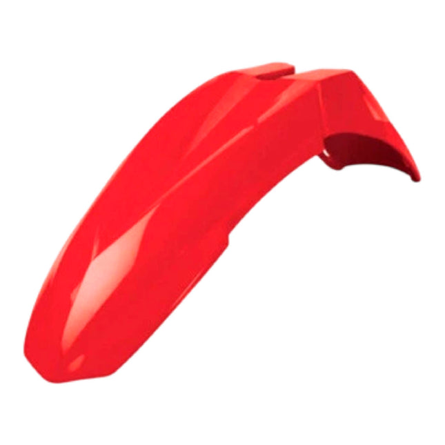 Polisport Supermoto (SM) Motocross (MX) Motard UFX Front Fender - Universal Fit for all Full Size Dirt Bikes - Red