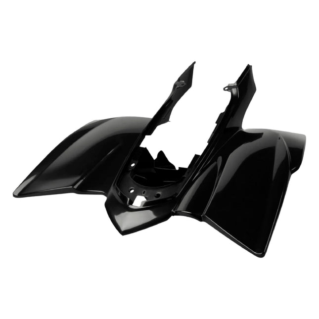 Polisport  Motocross (MX) Rear Fender for Yamaha YFZ 450 4x2 ATV (2004-08) - Exclusive DGP Technology, OEM Replacement - Black