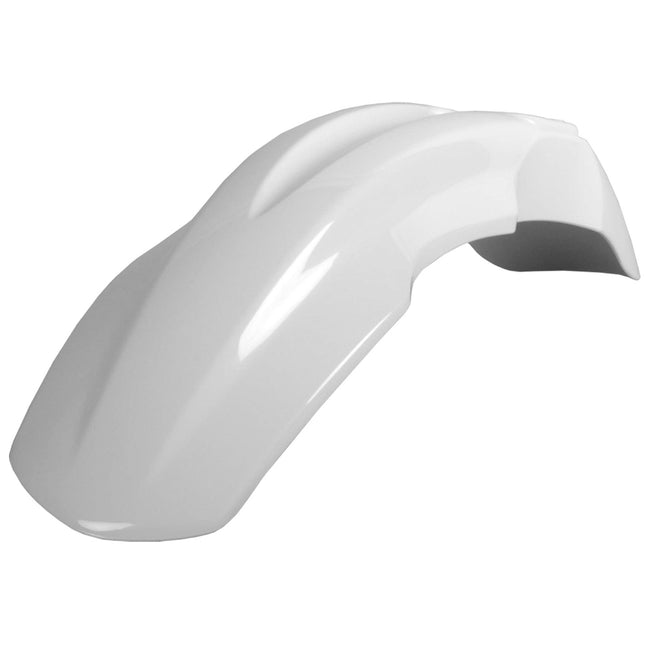 Polisport Motocross (MX) Front Fender for Honda CRF 150R (2007-24) Dirt Bike - OEM Quality, Durable, Flexible & Perfect Fit - White