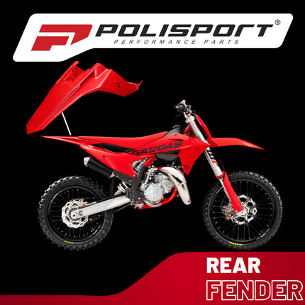 Polisport Motocross (MX) Rear Fender for GasGas MC65 (2021-24) Dirt Bike