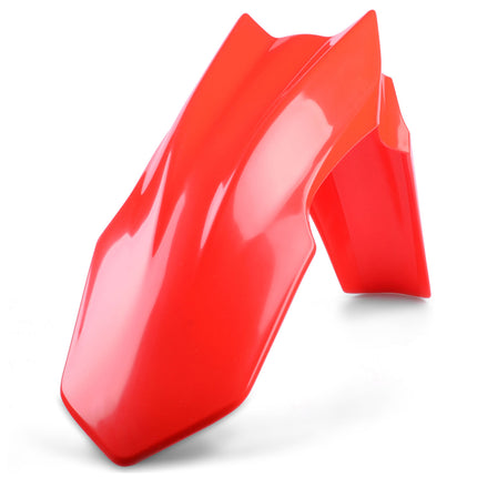 Polisport Motocross (MX) Front Fender for Honda CRF 250R/450R (2013-17) Dirt Bike - OEM Quality, Durable, Flexible & Perfect Fit - Red