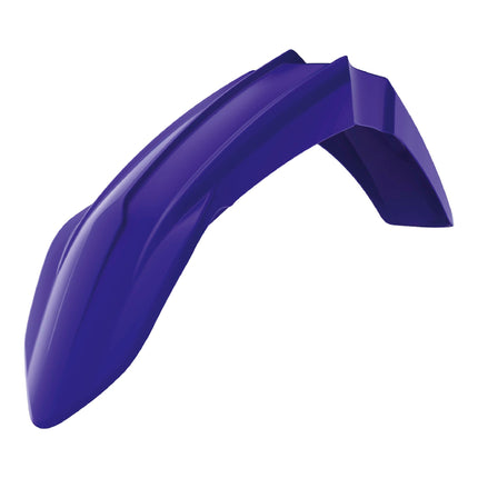 Polisport Motocross (MX) Front Fender for Yamaha YZ 125/250/450 WR250/450 (2022-26) Dirt Bike - OEM Quality, Durable, Flexible & Perfect Fit - Blue