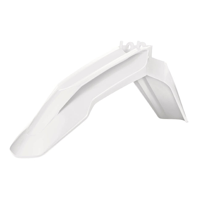 Polisport Motocross (MX) Front Fender for Sherco SC/SCF &SE-R/SEF-R (2016-23) Dirt Bike - OEM Quality, Durable, Flexible & Perfect Fit - White