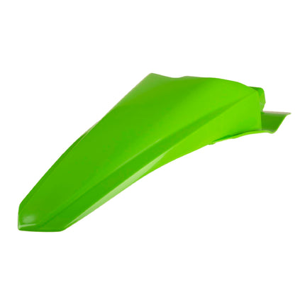 Polisport Motocross (MX) Rear Fender for Kawasaki KX 85/100/112 (2014-24) Dirt Bike - OEM Quality, Durable, Flexible & Perfect Fit - Green