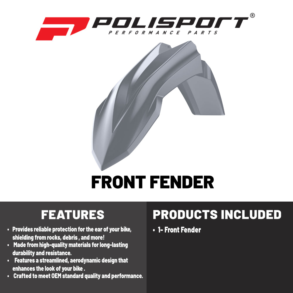 Polisport Motocross (MX) Front Fender for Beta RR 2T/RR 4T & X Trainer (2013-2022) Dirt Bike