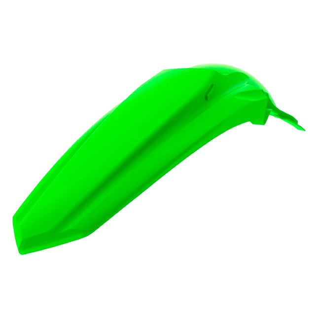 Polisport Motocross (MX) Restyle Rear Fender for Kawasaki KX125 & KX250 (2003-07) Dirt Bike - OEM Quality, Durable, Flexible & Perfect Fit - White
