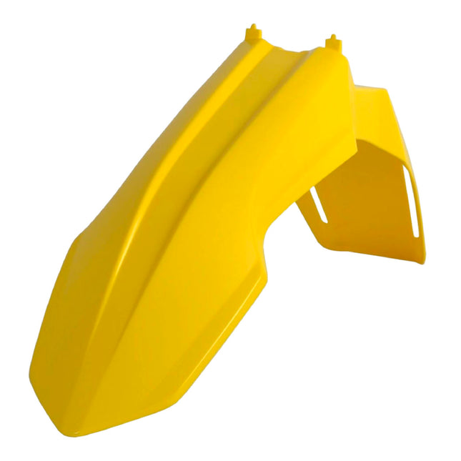 Polisport Motocross (MX) Restyle Front Fender for Suzuki DR-Z400E (2000-24) Dirt Bike - OEM Quality, Durable, Flexible & Perfect Fit - Yellow