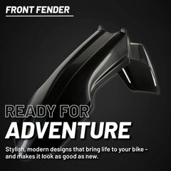 Polisport Motocross (MX) Restyle Front Fender for Suzuki DR-Z400E (2000-24) Dirt Bike