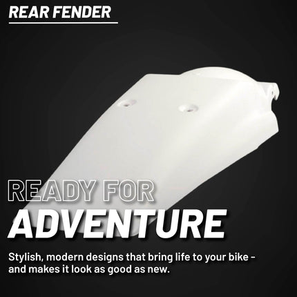 Polisport Motocross (MX) Rear Fender for Honda XR 250R/XR 400R (1996-04) Dirt Bike