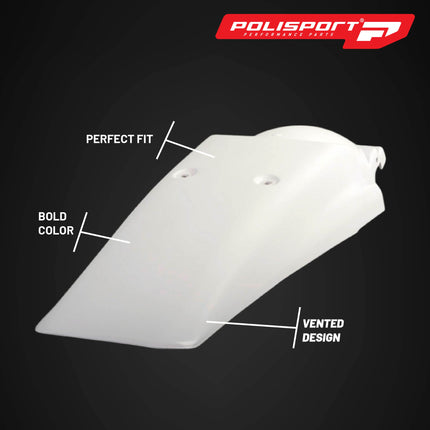 Polisport Motocross (MX) Rear Fender for Honda XR 250R/XR 400R (1996-04) Dirt Bike
