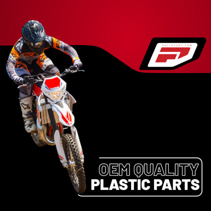 Polisport Motocross (MX) Rear Fender and Side Panels for Beta RR 2T, RR 4T (2018-19) Dirt Bike