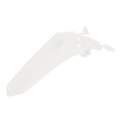 Polisport Motocross (MX) Rear Fender for Yamaha YZ 125/250 YZ 125X/250X (2022-26) Dirt Bike - OEM Quality, Durable, Flexible & Perfect Fit - White