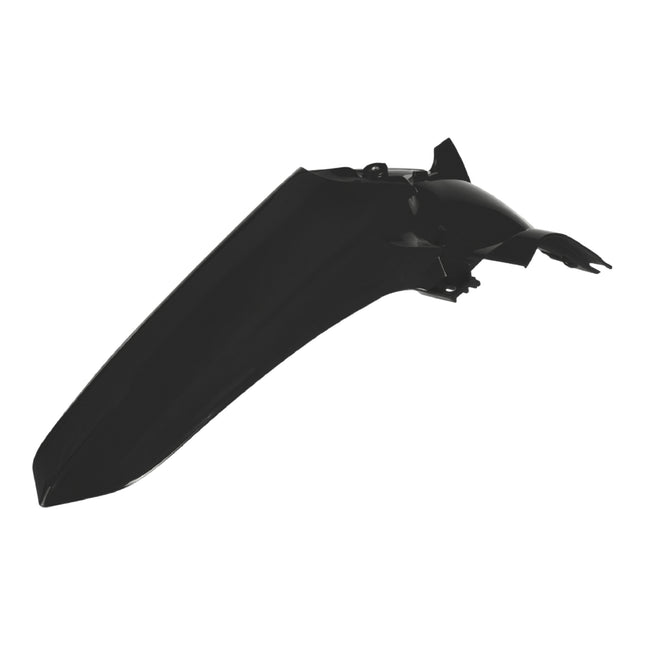 Polisport Motocross (MX) Rear Fender for Yamaha YZ 125/250 YZ 125X/250X (2022-26) Dirt Bike - OEM Quality, Durable, Flexible & Perfect Fit - Black