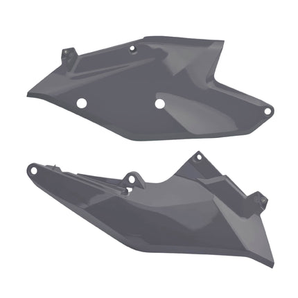 Polisport Motocross (MX) Replica Plastics Side Panels for KTM SX/SXF/XCF (2016-18) Dirt Bike - OEM Quality, Durable, Flexible & Perfect Fit - Nardo Grey