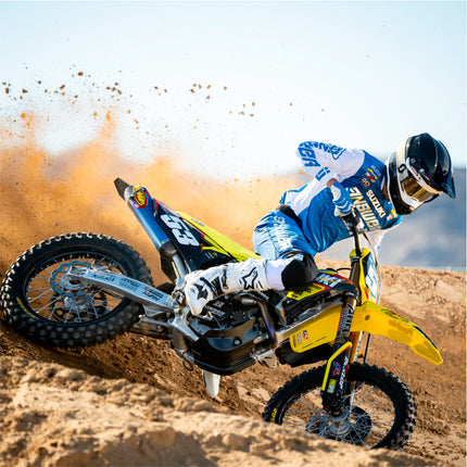 Polisport Restyle Airbox Cover-Modern Upgrade for Suzuki DRZ400, DRZ400S, DRZ400SM Dual Sport & Supermoto Bikes (00-25)  - High-Impact White Polypropylene, Superior Durability, Easy OEM Installation