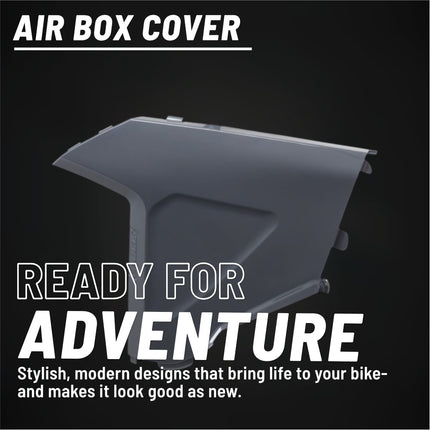 Polisport Air Filter Box Cover for Sherco SE-R (2025&), SEF-R (2025&), Enduro Models OEM Style Air Filter Box-Nardo Grey