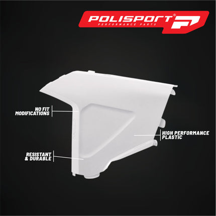 Polisport Air Filter Box Cover for Sherco  SE-R (2025&), SEF-R (2025&), Enduro Models OEM Style Air Filter Box-White